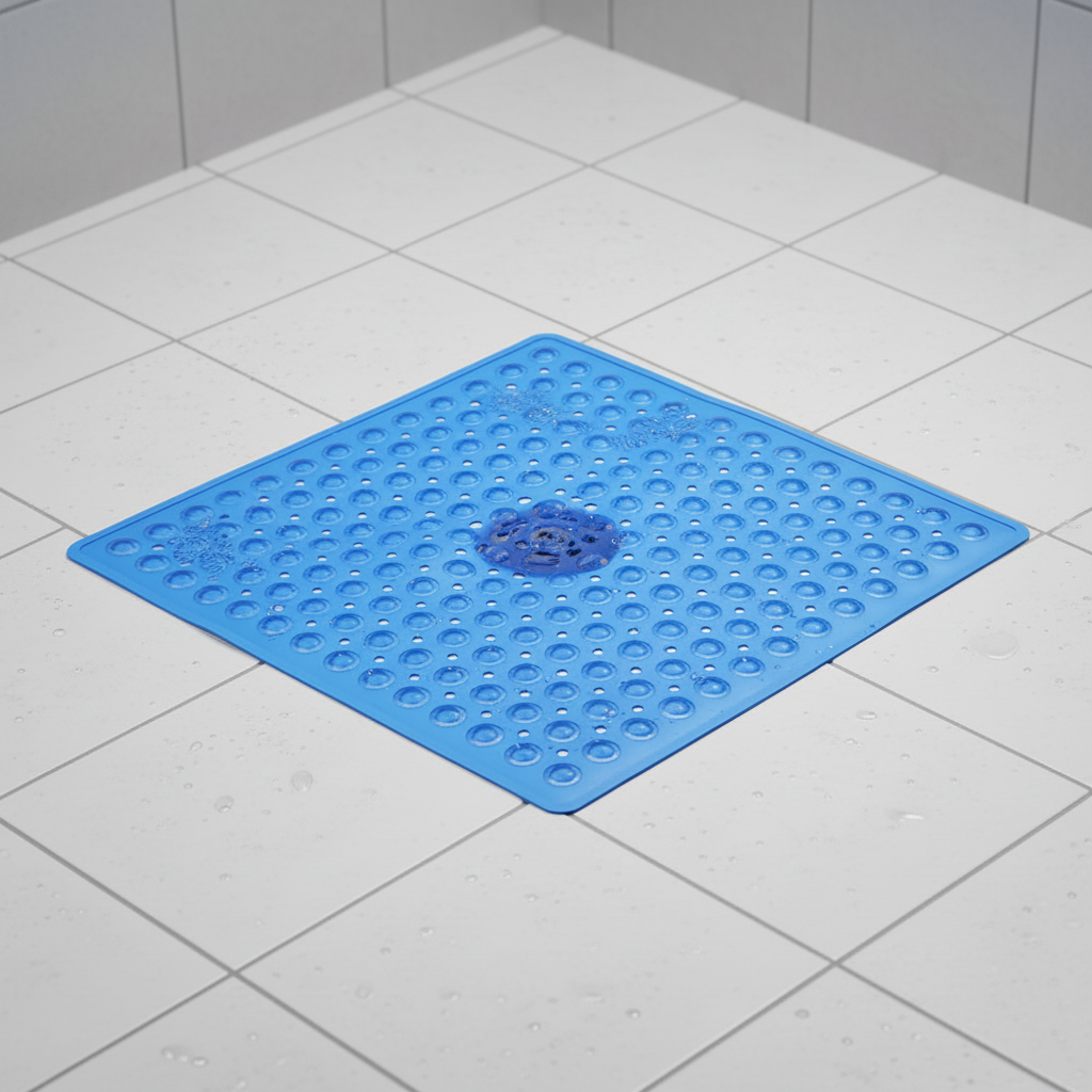 Square PVC Shower Mat - GripSquare