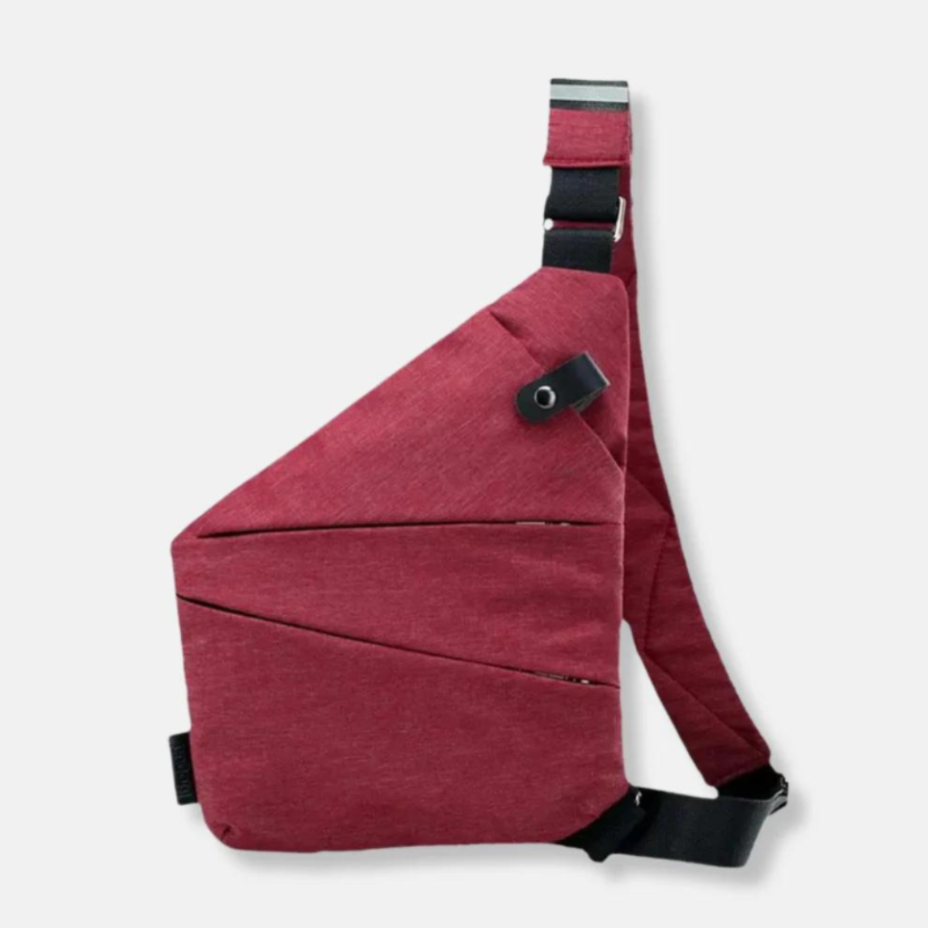 Minimalist Anti-Theft Crossbody – Organized and Safe Storage for On-the-Go Lifestyles