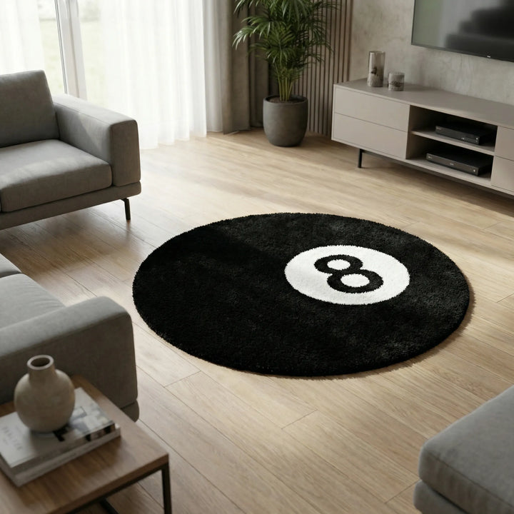 Round Graphic Rug – Ballora