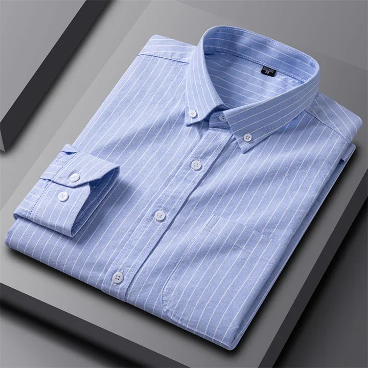 Classic Oxford Button-Up Shirt
