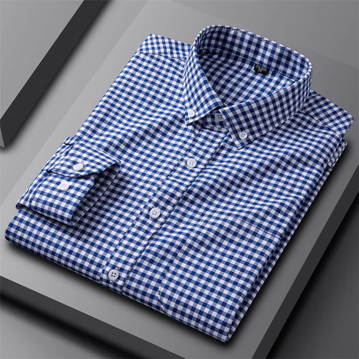 Classic Oxford Button-Up Shirt