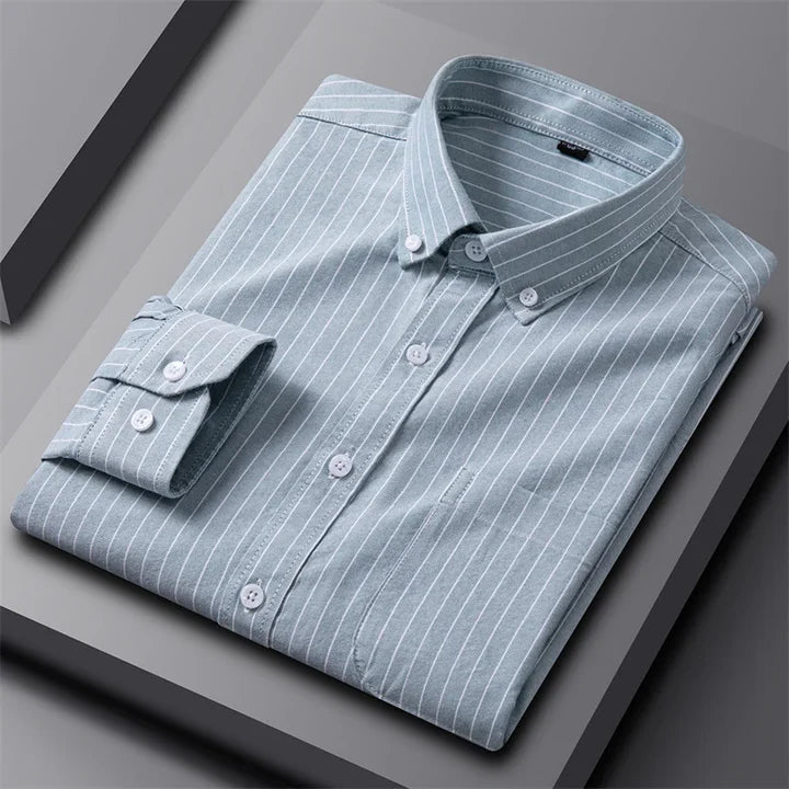 Classic Oxford Button-Up Shirt