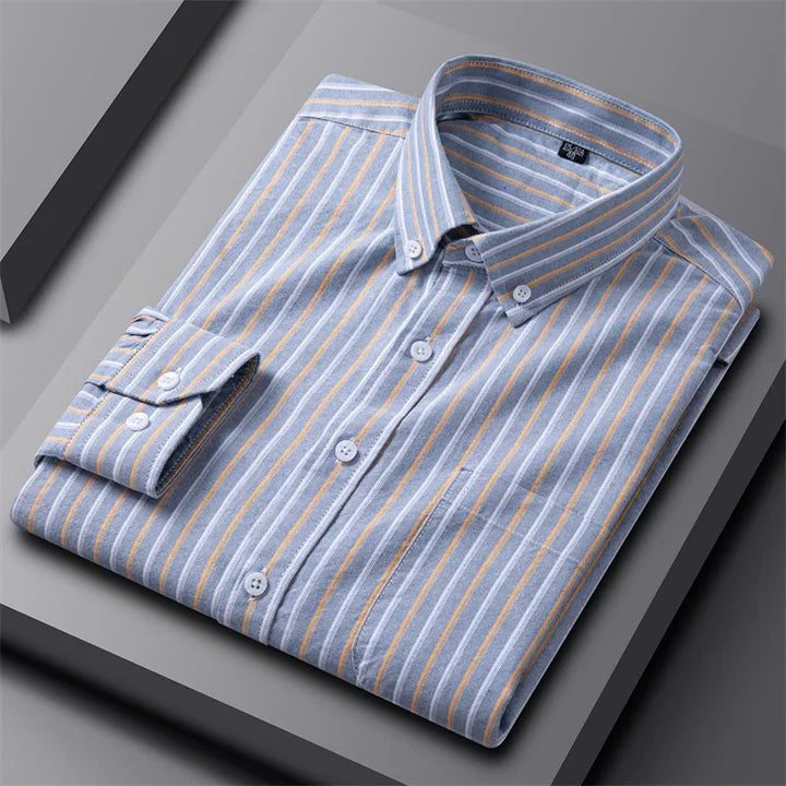 Classic Oxford Button-Up Shirt