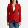 Single-Button Women's Casual Blazer