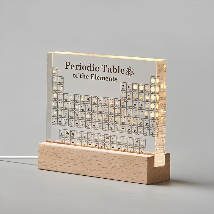 Periodic Table Display with Real Elements – Elementiqo