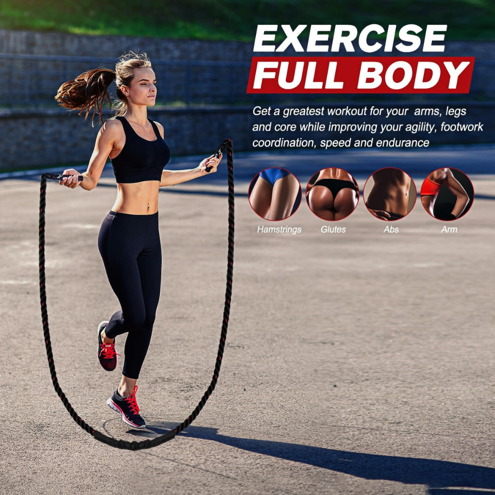 PowerJump Adjustable Skipping Rope