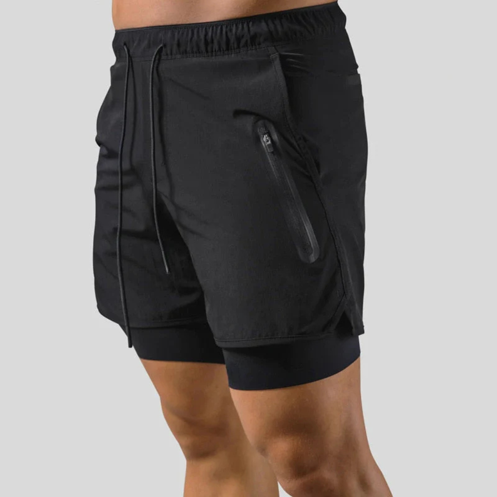 Men’s 2-in-1 Sports Shorts