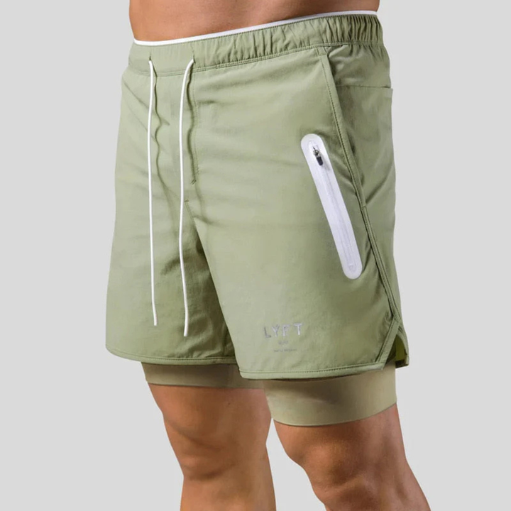 Men’s 2-in-1 Sports Shorts