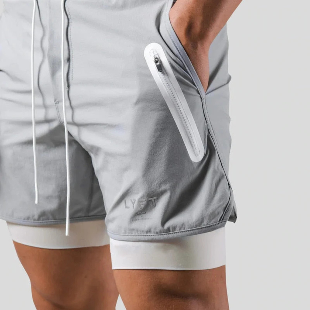 Men’s 2-in-1 Sports Shorts