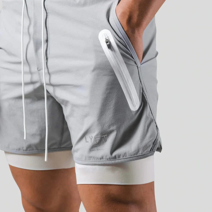 Men’s 2-in-1 Sports Shorts