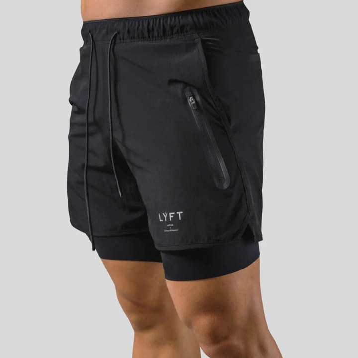 Men’s 2-in-1 Sports Shorts