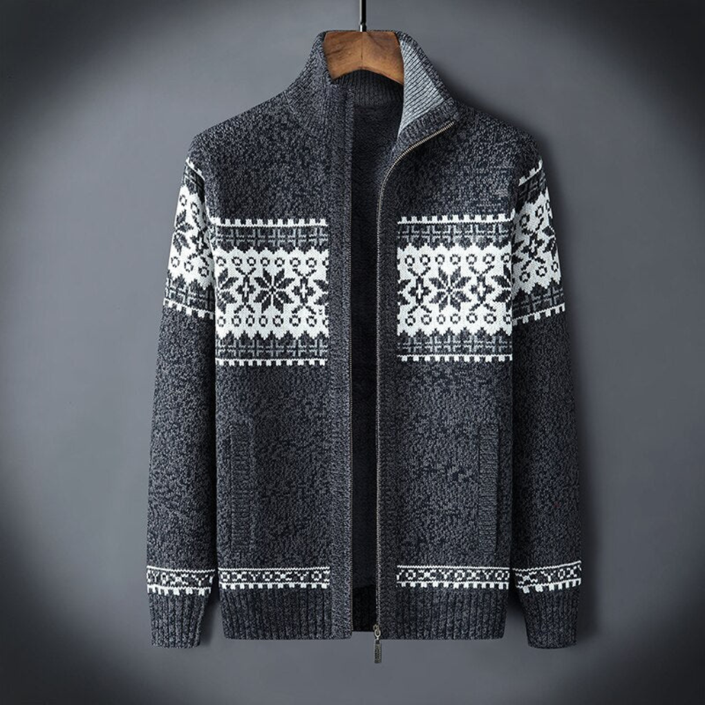 Men’s Daily Knitted Cardigan