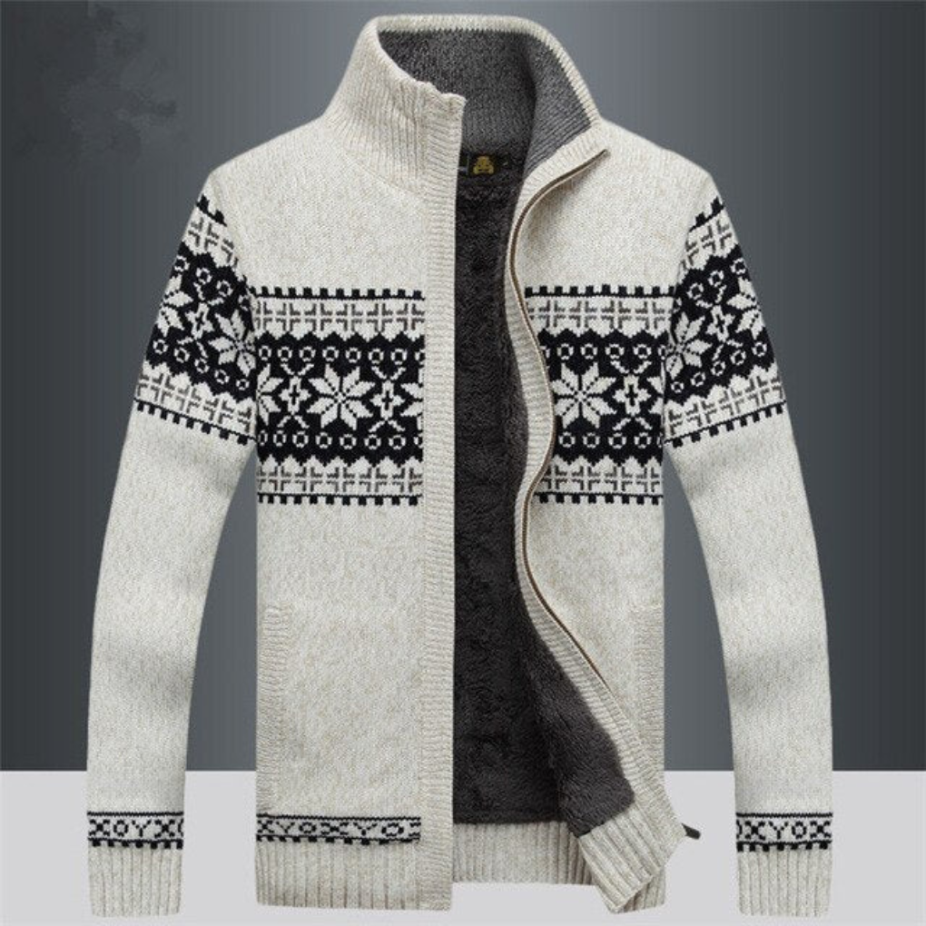 Men’s Daily Knitted Cardigan