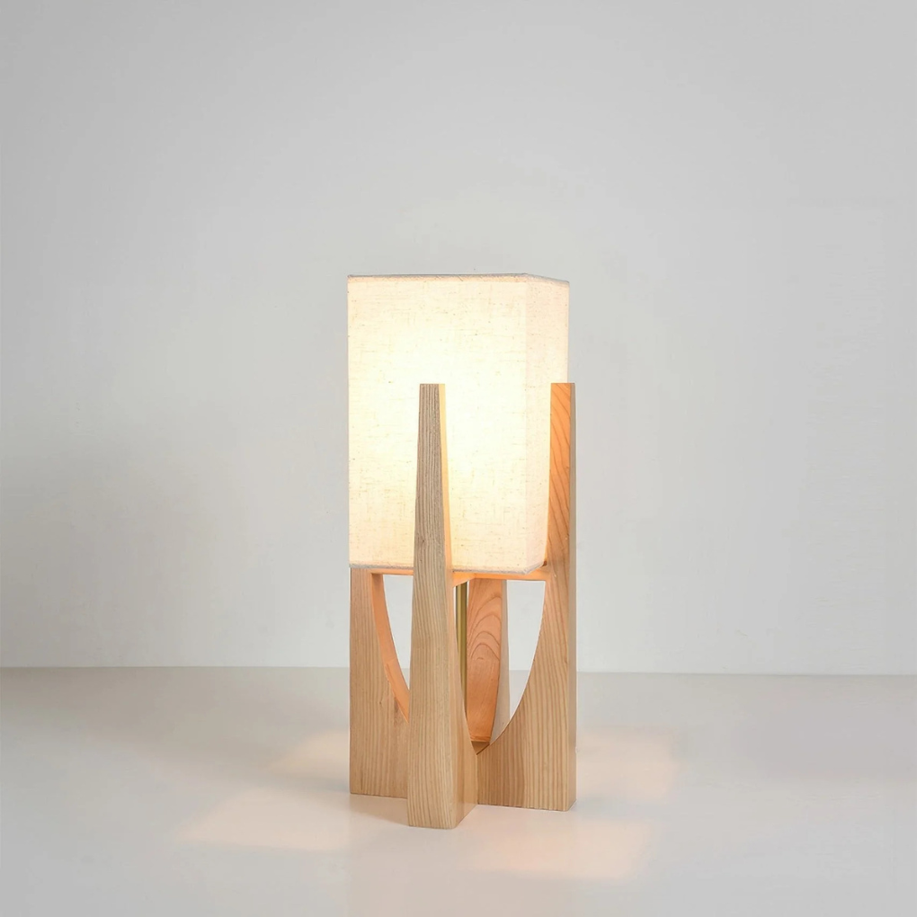 Walnut Floor Lamp