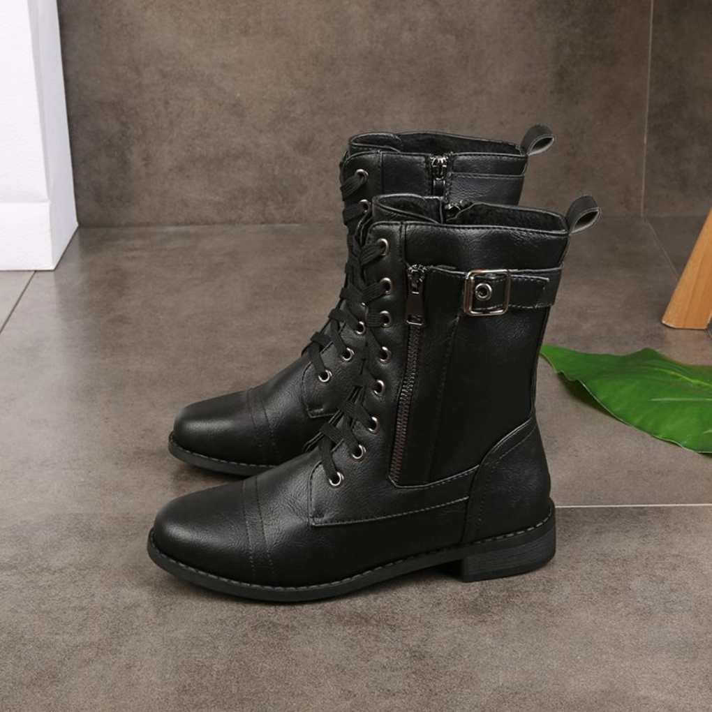 Elegant Side-Zip Boots
