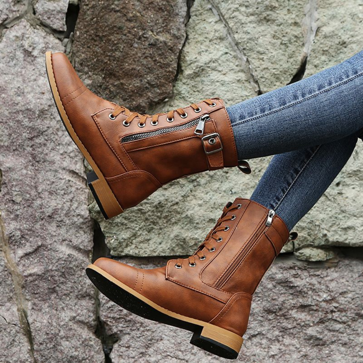 Elegant Side-Zip Boots