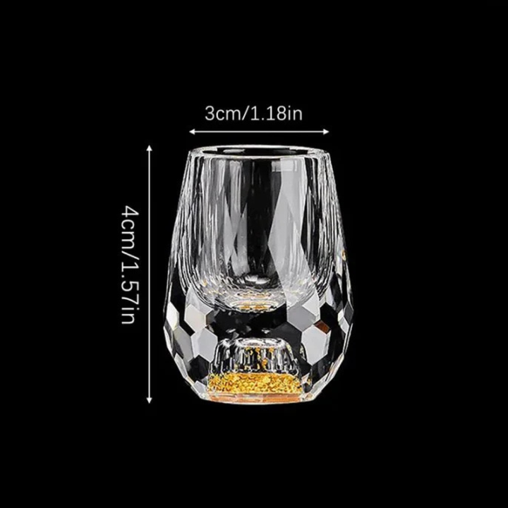 Crystal Elegance Shot Glass Set