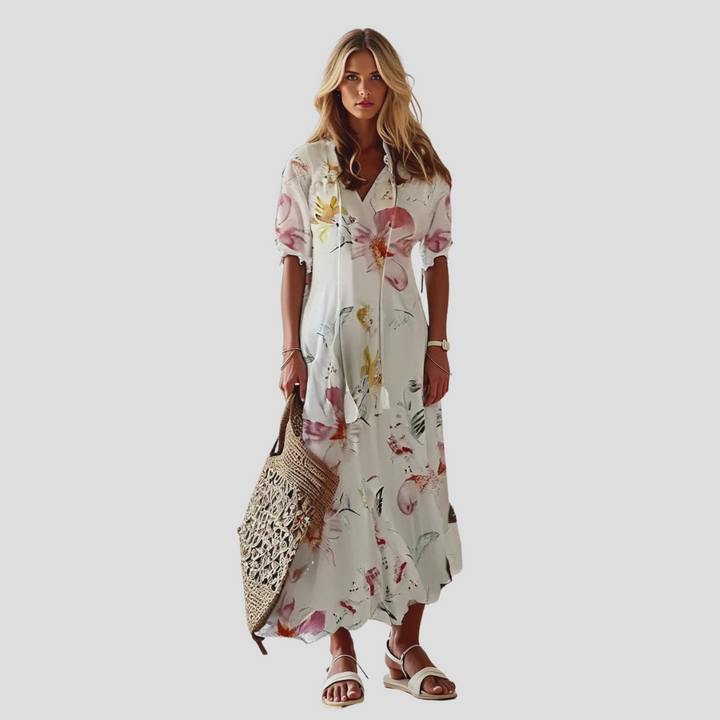 Women’s Floral Bohemian Maxi Dress