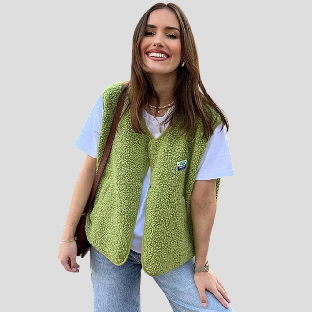 Trendy Wool Bodywarmer for Women