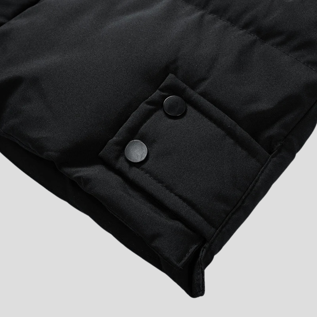 Men’s Parka Coat – Elegant Shield for Harsh Weather