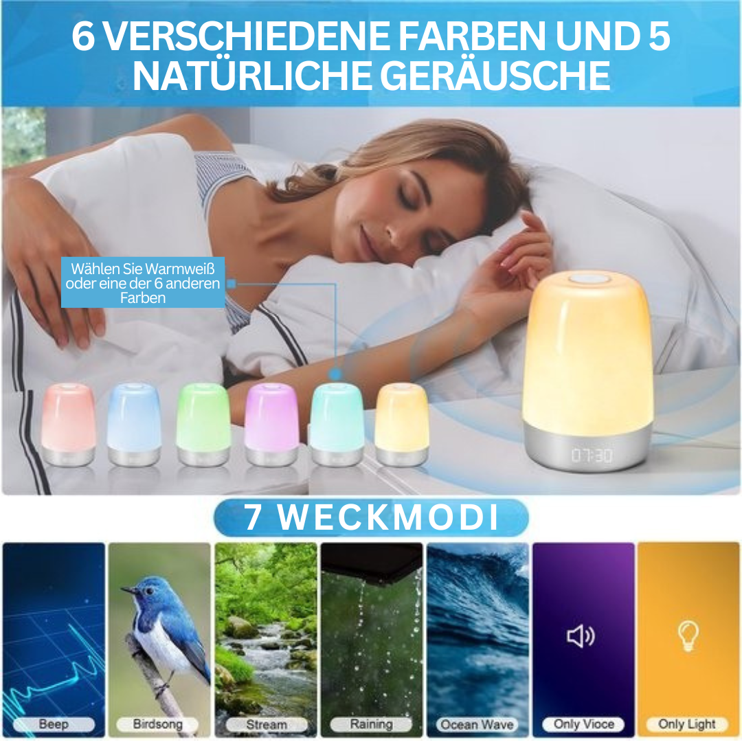 Wake-Up Light with Nature Sounds – Aurora