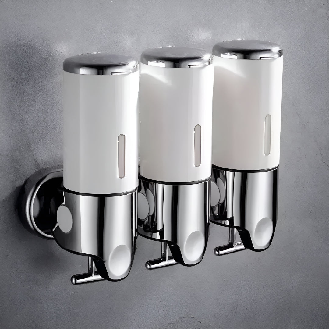 Wall-Mounted Brass Soap Dispenser | Stylish Addition for Bathroom and Kitchen