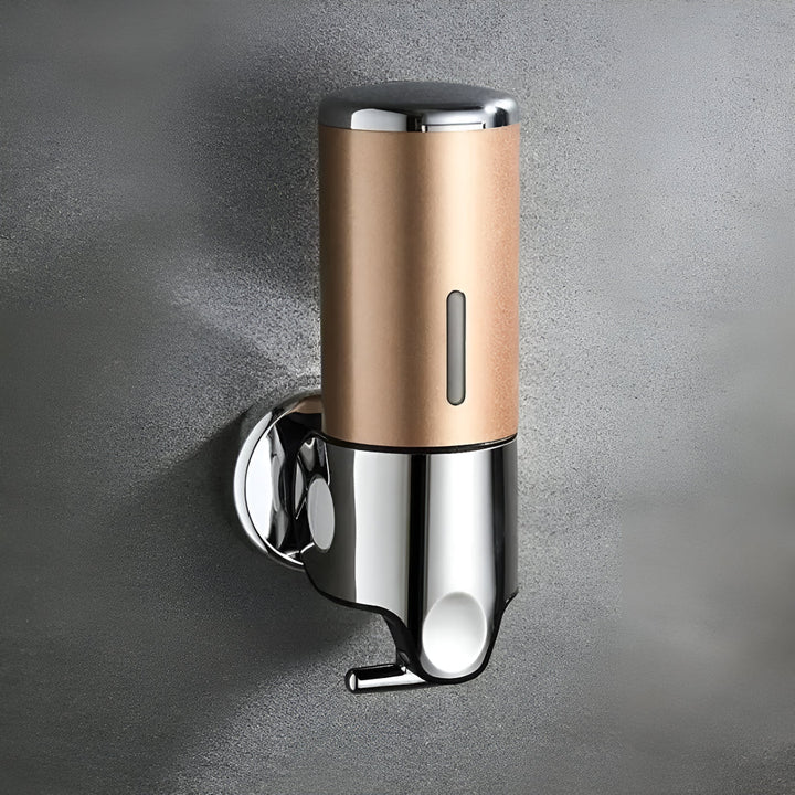 Wall-Mounted Brass Soap Dispenser | Stylish Addition for Bathroom and Kitchen