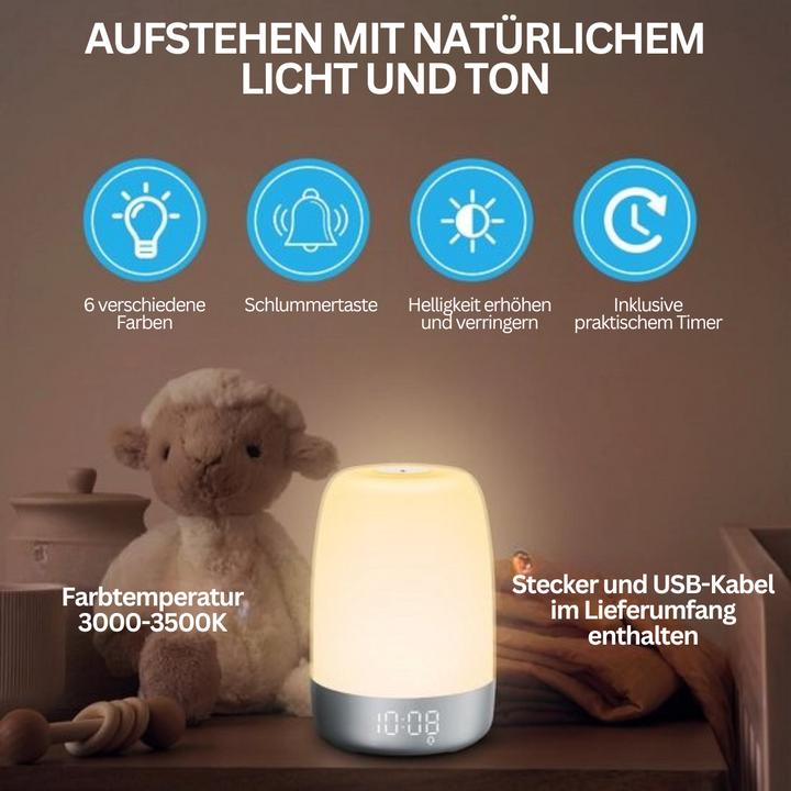 Wake-Up Light with Nature Sounds – Aurora