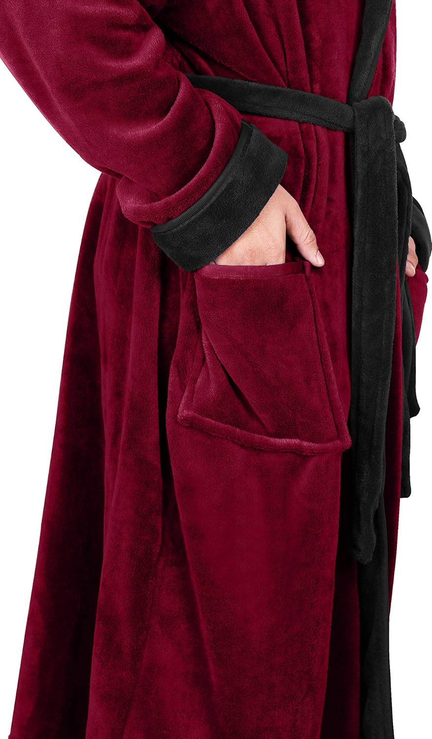 Men's Lightweight Fleece Summer Bathrobe – Harry