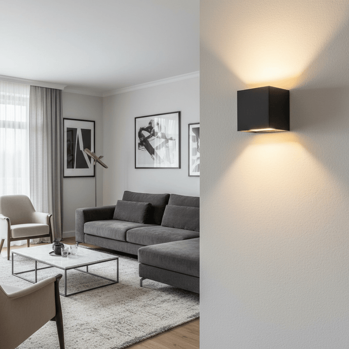 Cordless Rechargeable LED Wall Light with Adjustable Beam Angle