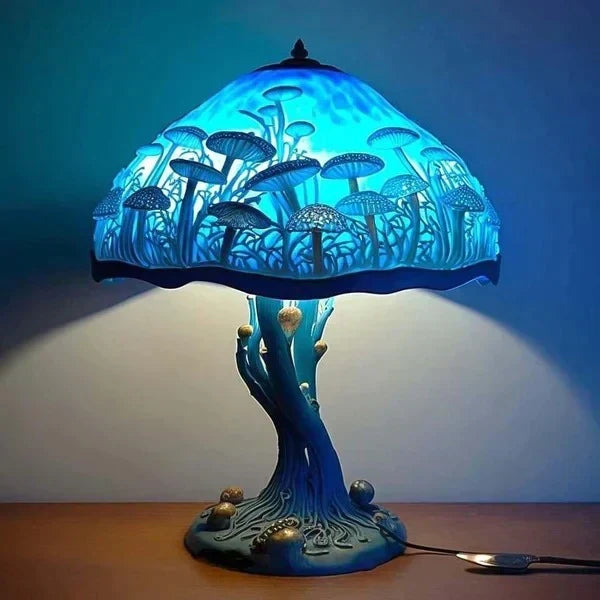 Enchanting Stained Glass Table Lamp - DreamGlow