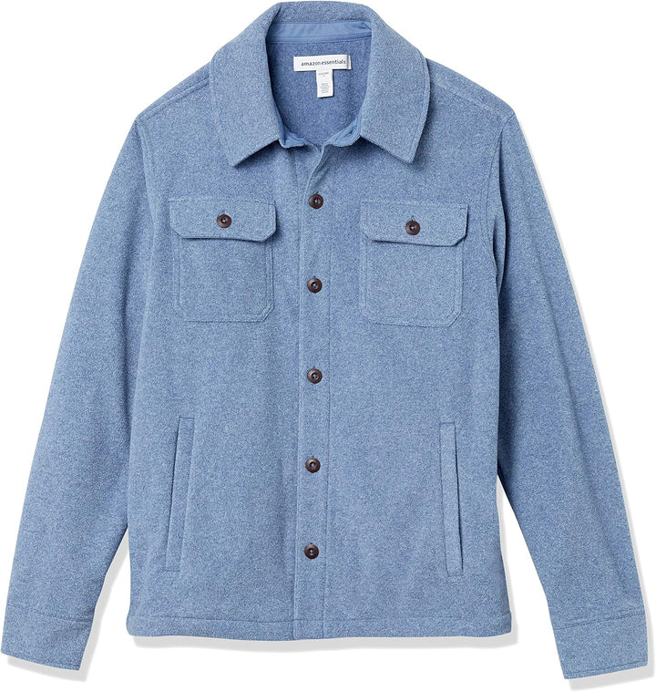 Men's Fleece Overshirt for Spring 2026 – Max