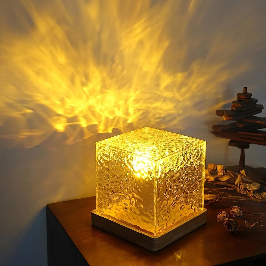 Northern Lights Prism Lamp - Borealis Cube