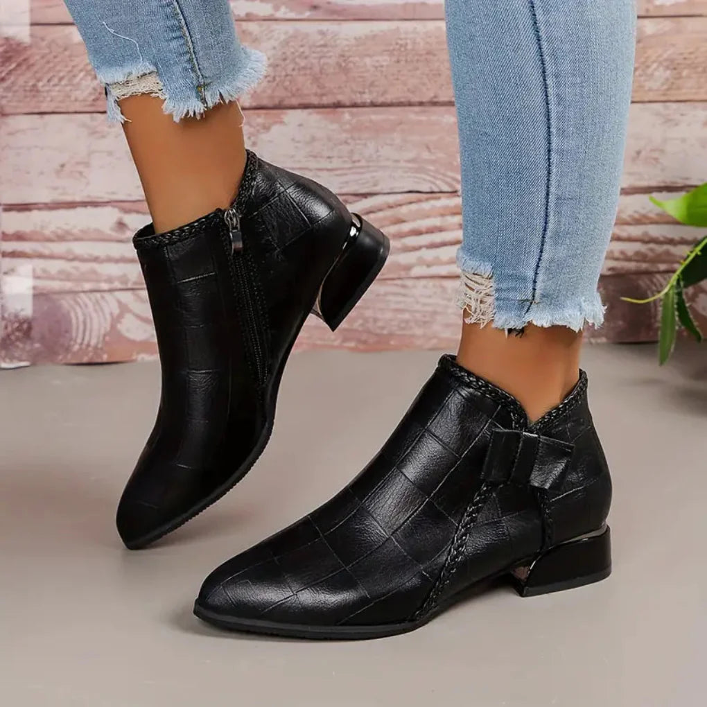 Women’s Low-Heel Ankle Boots