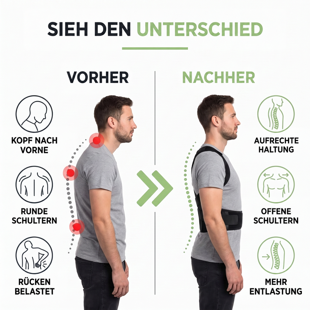 Adjustable Upper Back Posture Corrector with Breathable Mesh