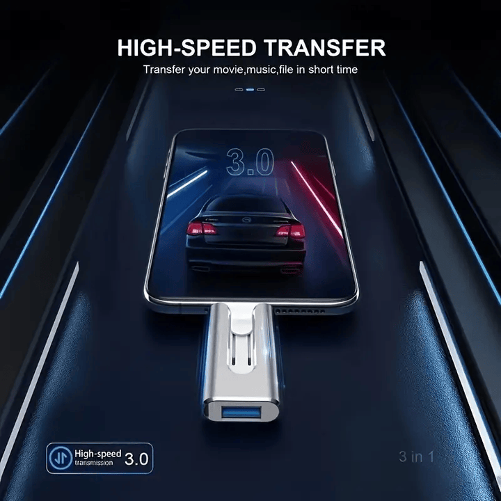 4-in-1 Memory Stick – Extra Storage for Your Smartphone