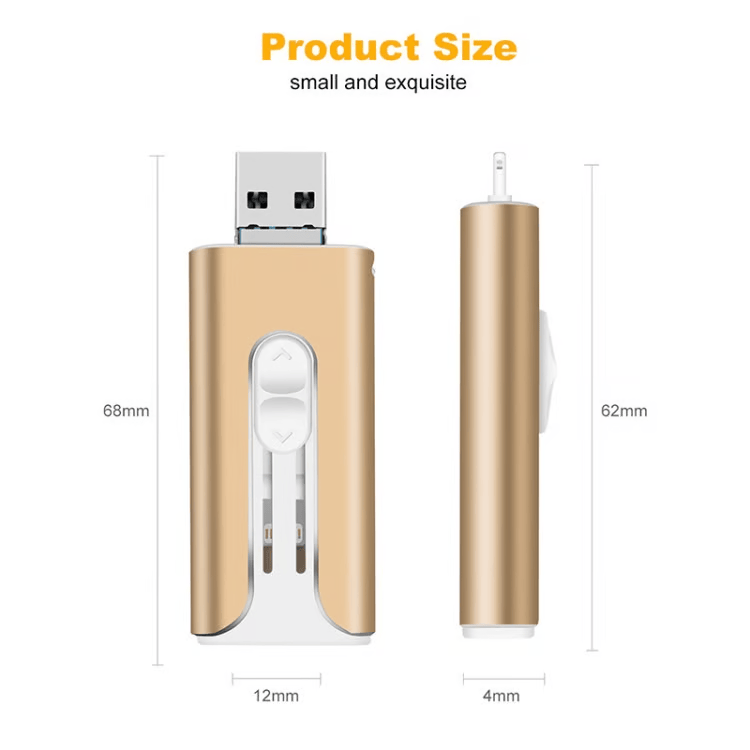 4-in-1 Memory Stick – Extra Storage for Your Smartphone
