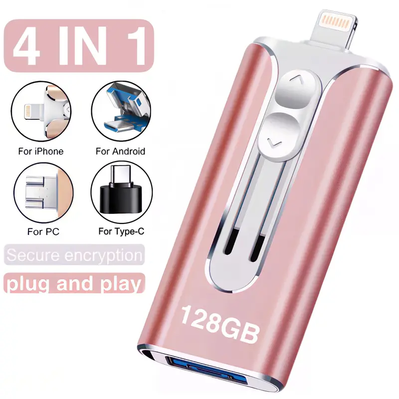 4-in-1 Memory Stick – Extra Storage for Your Smartphone