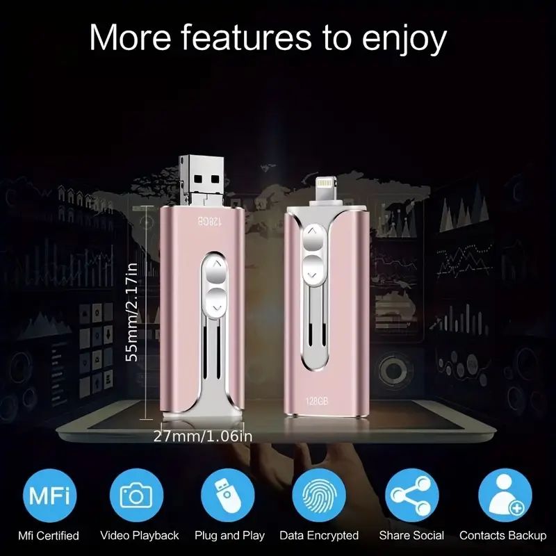 4-in-1 Memory Stick – Extra Storage for Your Smartphone
