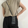 Leather Crossbody Phone Case – With Lanyard and Built-In Card Holder