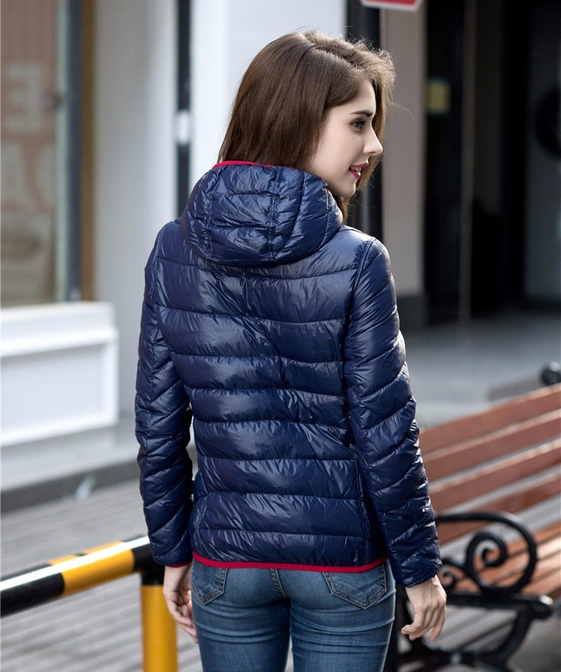 Women's Reversible Down Jacket for Spring 2026 – Aurora