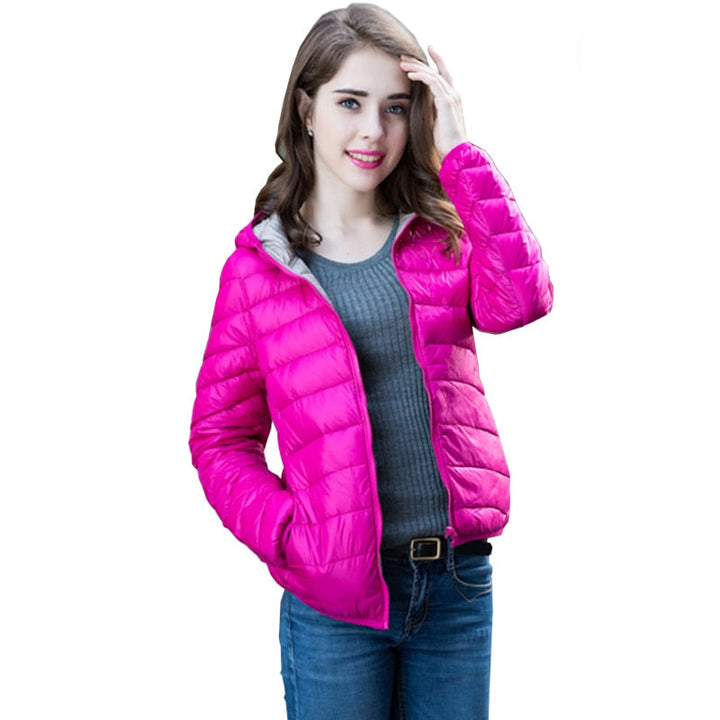 Women's Reversible Down Jacket for Spring 2026 – Aurora