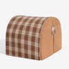 Classical Plaid House Dog Bed