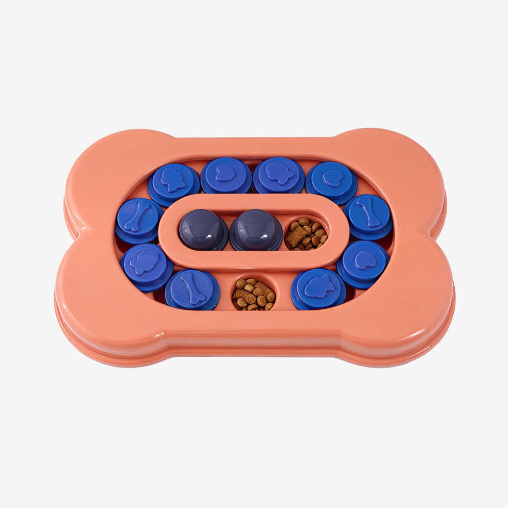 Sliding Foraging Tray Interactive Dog Puzzle Toy