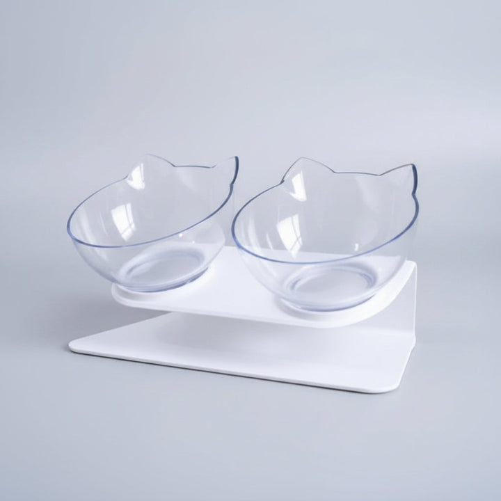 Anti-Vomiting Raised Cat Bowls