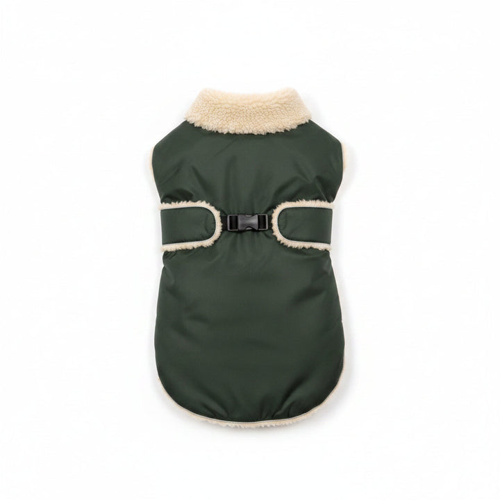 SwiftWarm Fleece Dog Jacket – Tailored Comfort for Whippets & Greyhounds