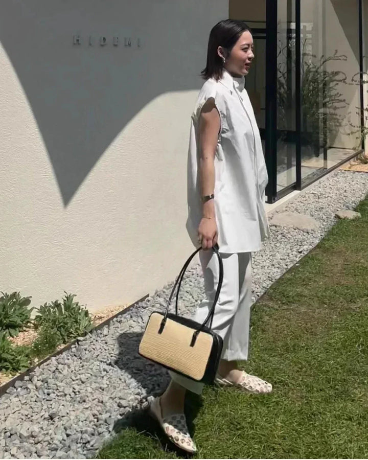 Women's Elegant Checkered Mules