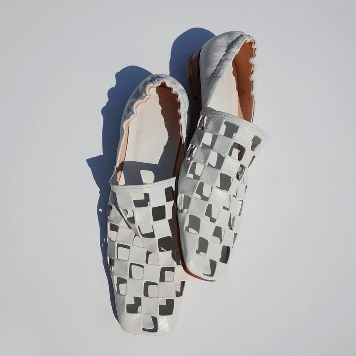 Women's Elegant Checkered Mules