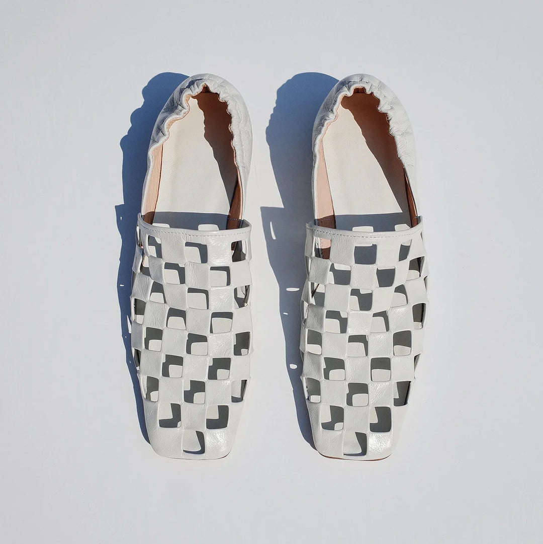 Women's Elegant Checkered Mules