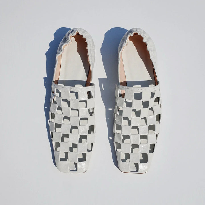 Women's Elegant Checkered Mules